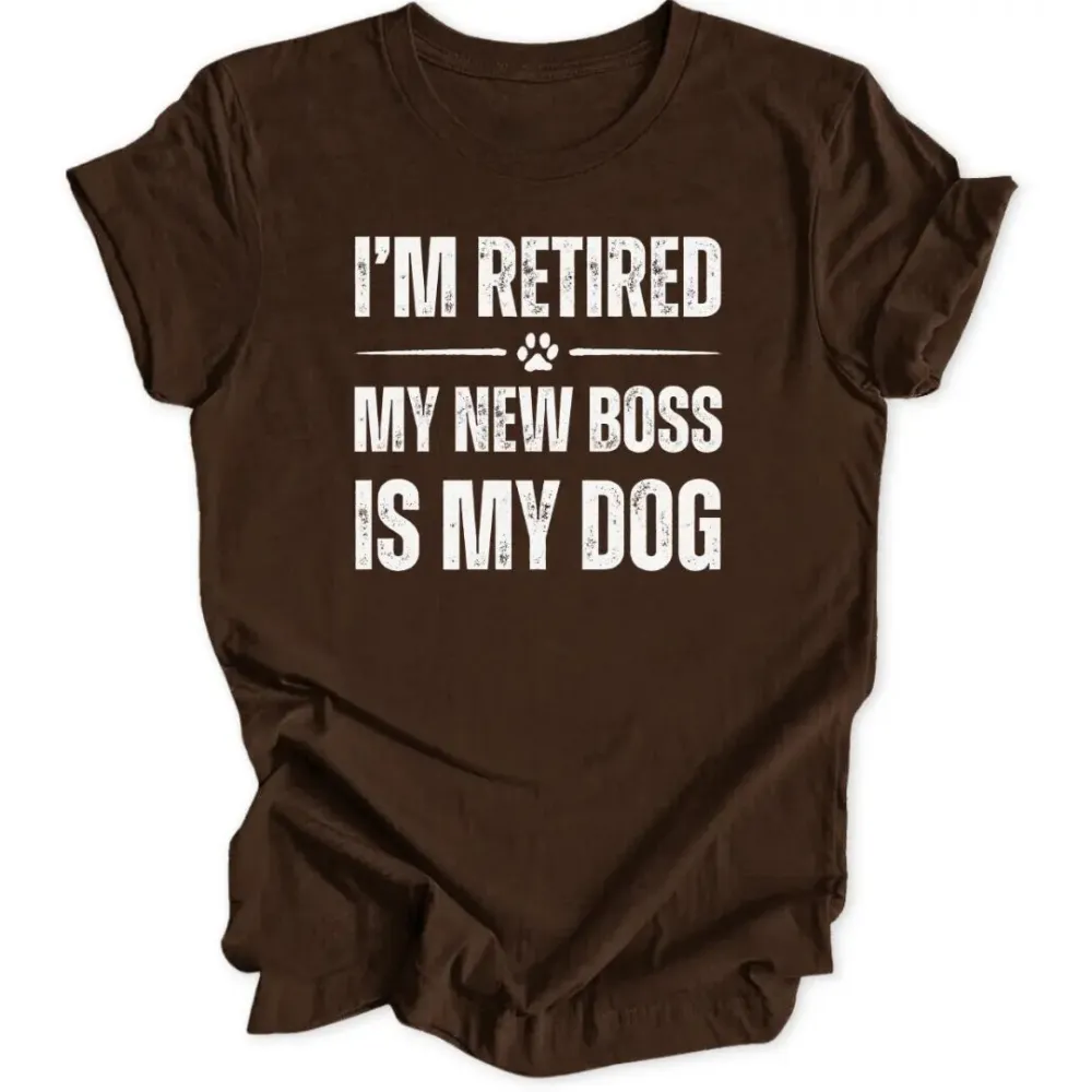 Retired Dog Boss Unisex T-Shirt