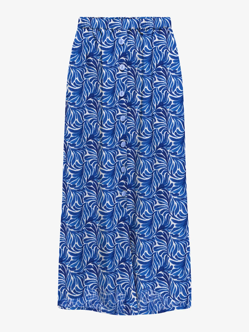 Smooth Fabric Casual Style A-line Skirt