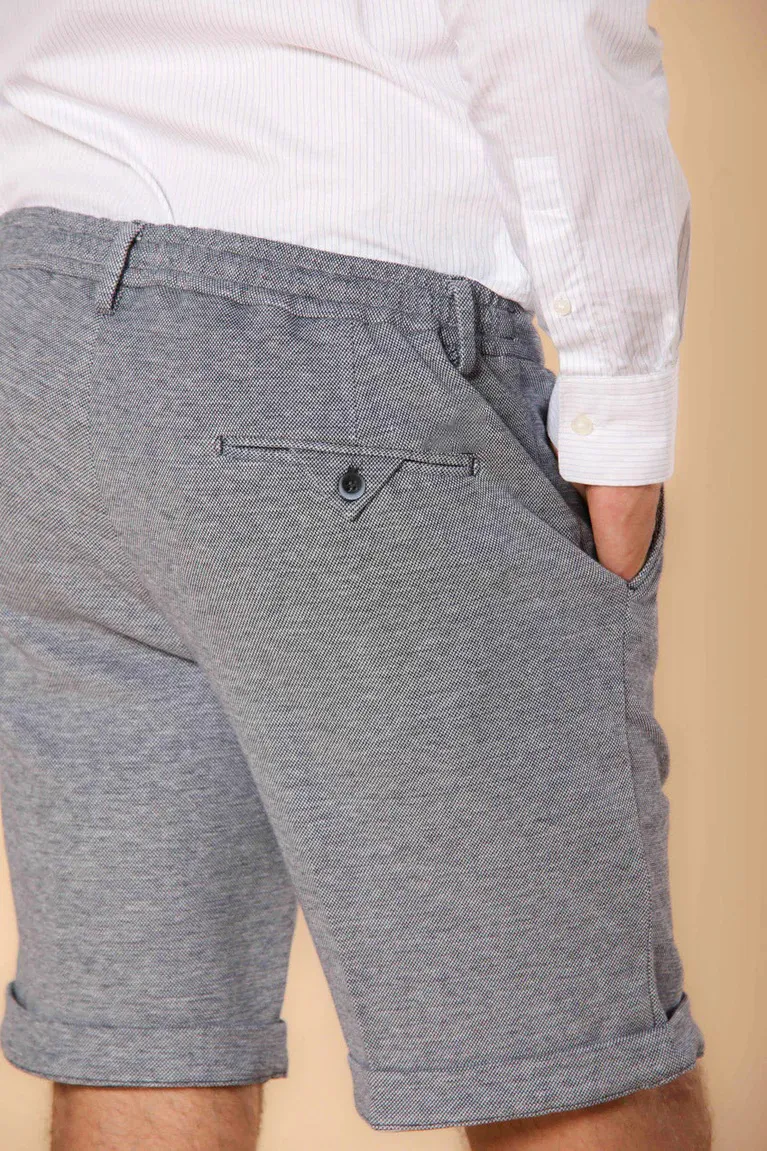 Men's  Double-Sided Cotton Navy Blue Shorts