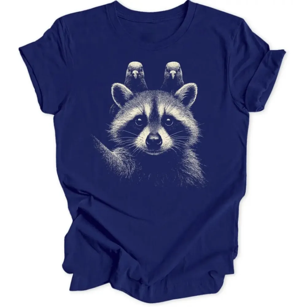 Raccoon Selfie Unisex T-Shirt