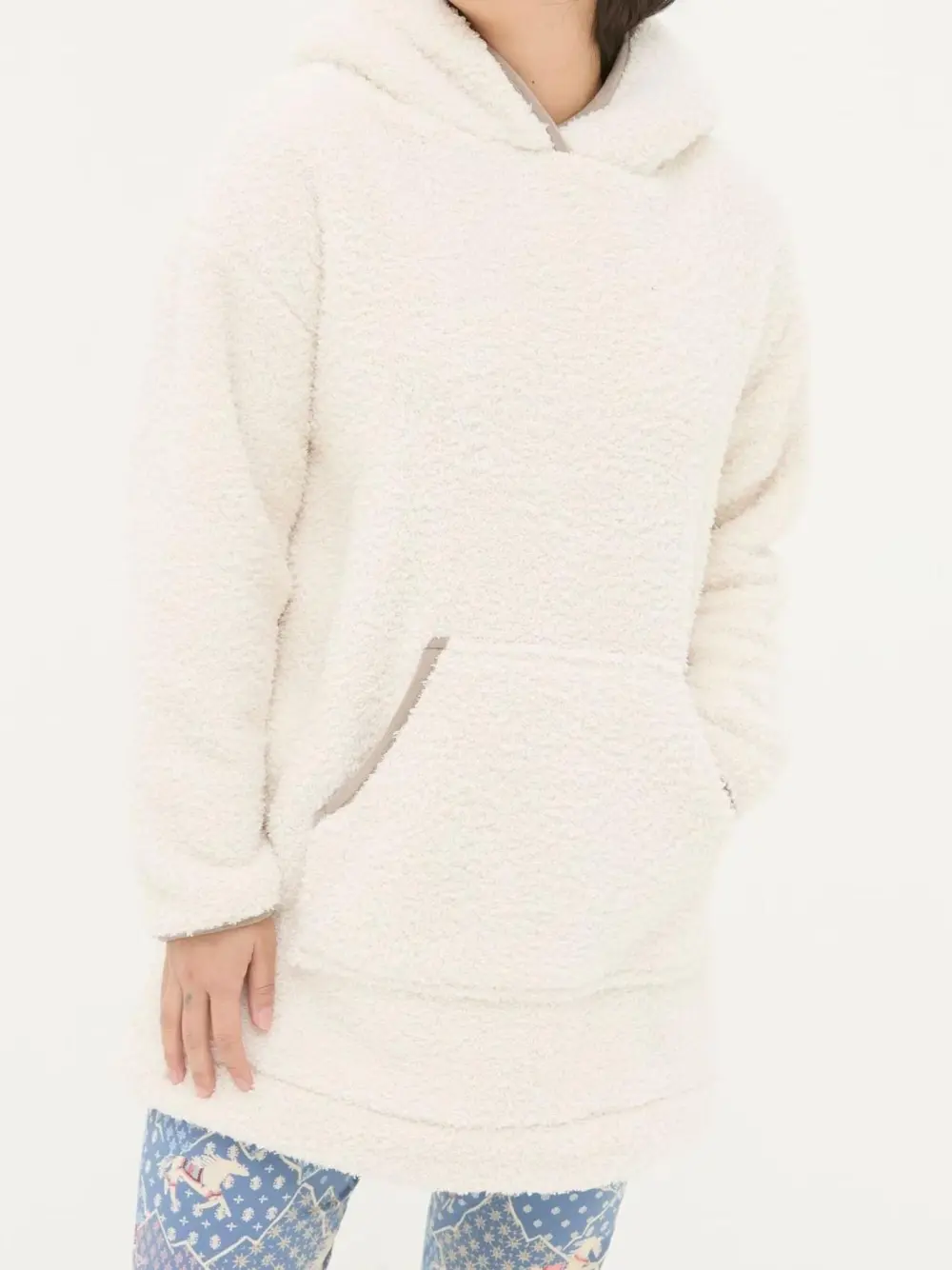 Ivory Borg Daily Hoodie