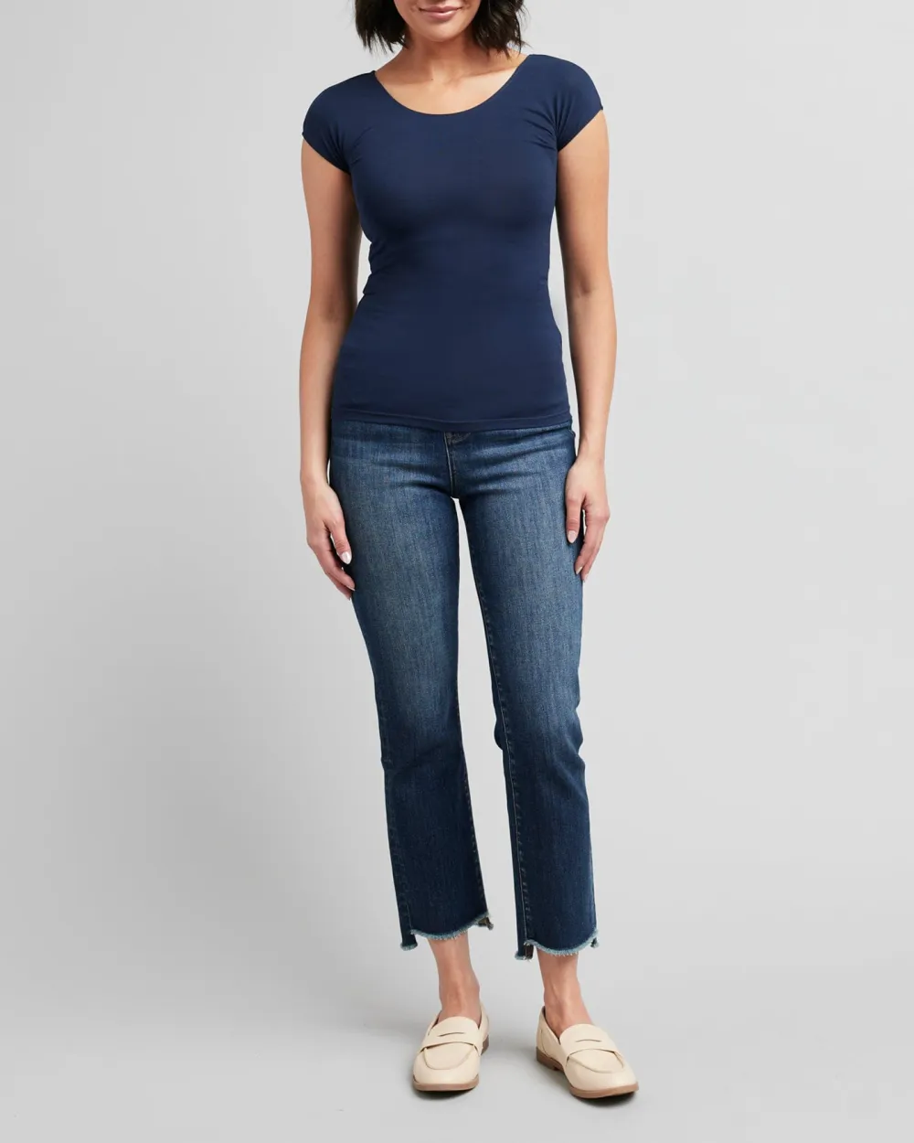 Versatile Crew Neck T-Shirt