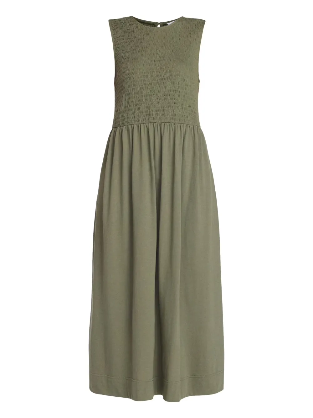 Women's Sleeveless Smocked Knit Dress, Sizes XS-5XL