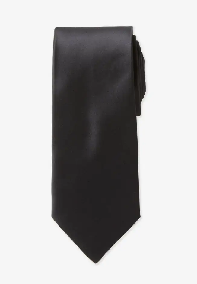 Extra-Long Satin Tie