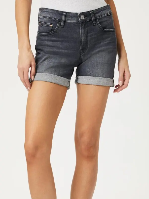Casual Denim Boyfriend Shorts