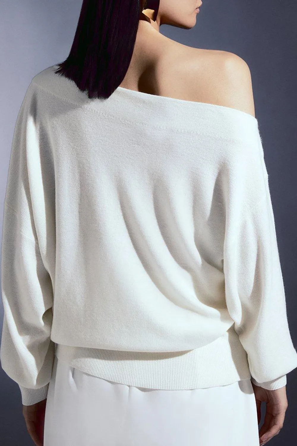 Blend Off The Shoulder Knit Top