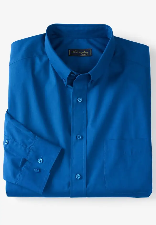 Wrinkle-Free Button-Down Collar Dress Shirt