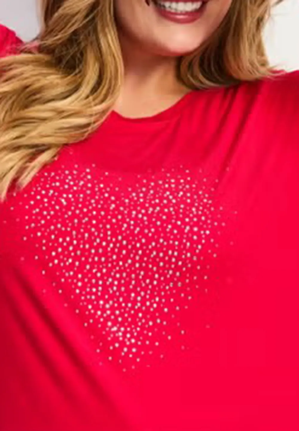 Round Neck Knitted T-Shirt