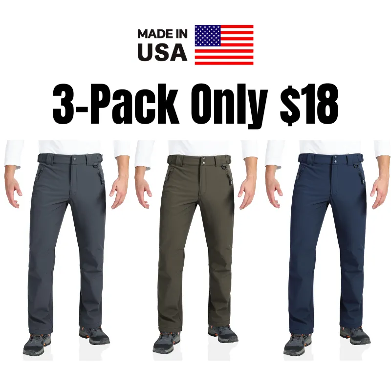 Outdoor Ventures Mens Waterproof Trousers