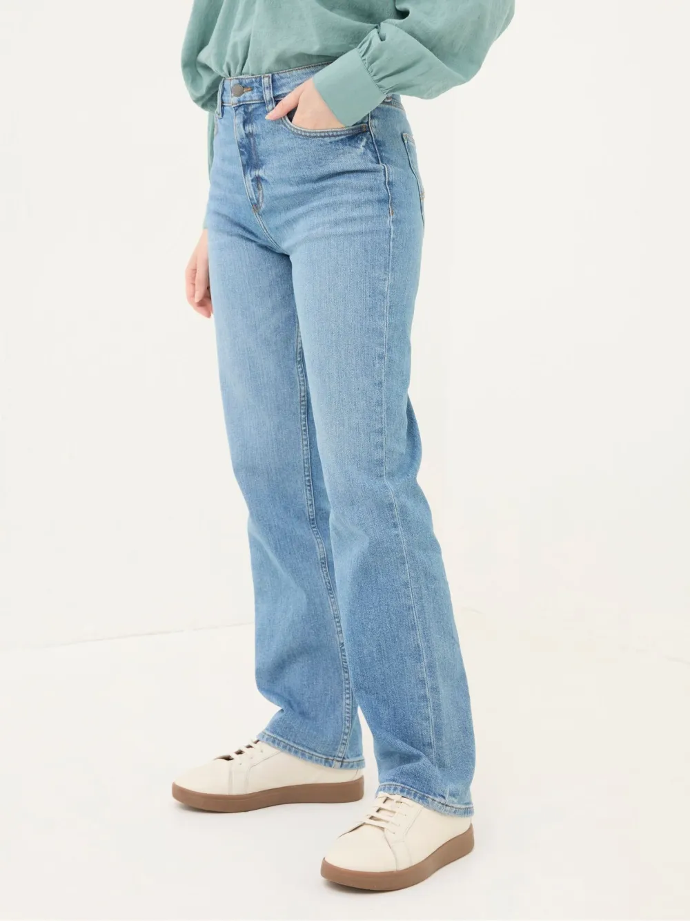 Light Vintage Blue Comfort Straight Jeans