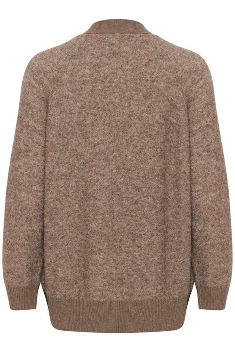 Loose Fit V-Neck Knit Cardigans
