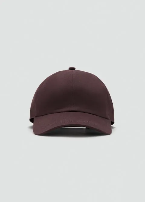 Vintage Burgundy Baseball Cap
