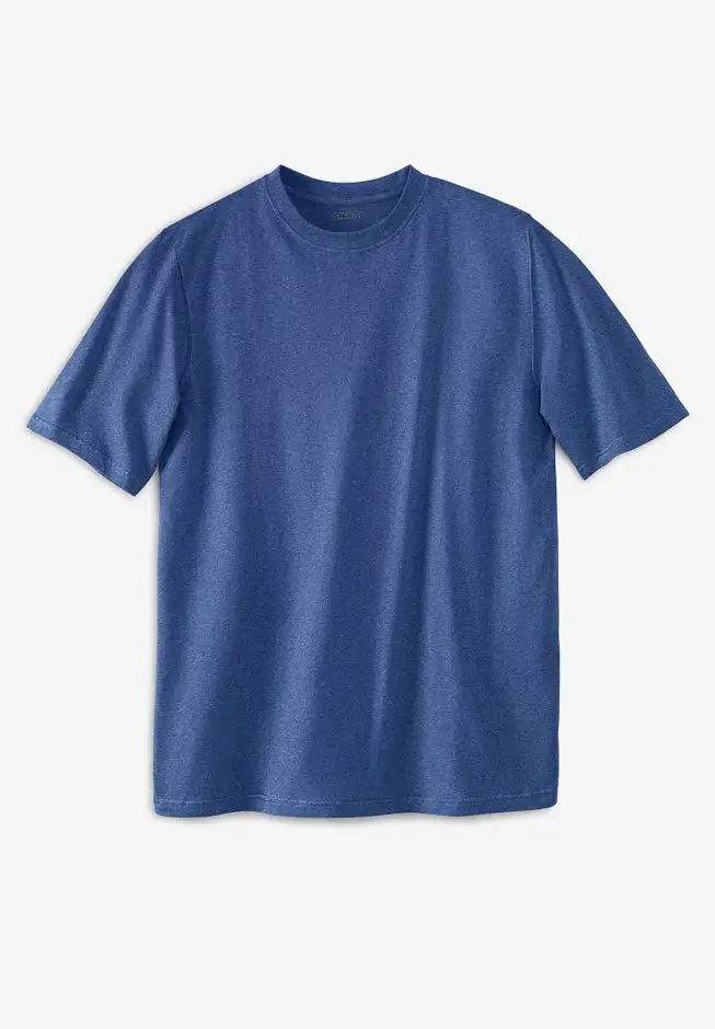 Shrink-Less Lightweight Crewneck T-Shirt