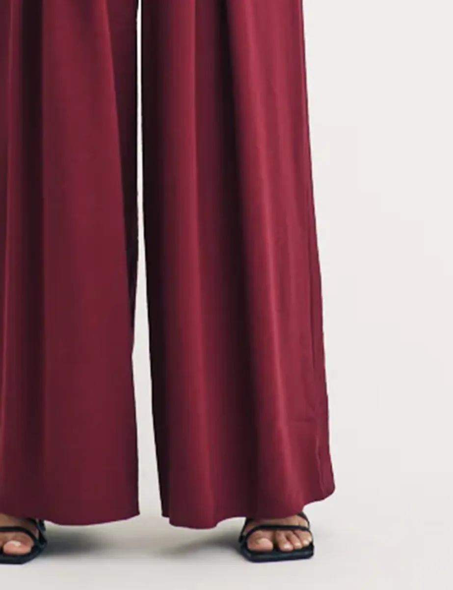 Bandeau Wide Leg Jumpsuit