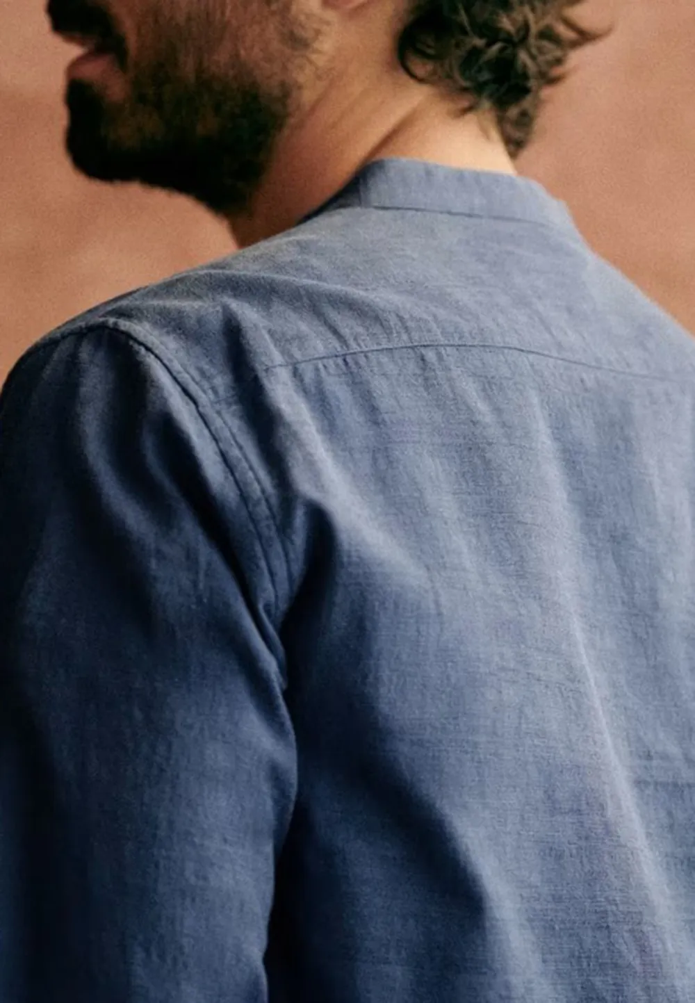 Mandarin Collar Shirt