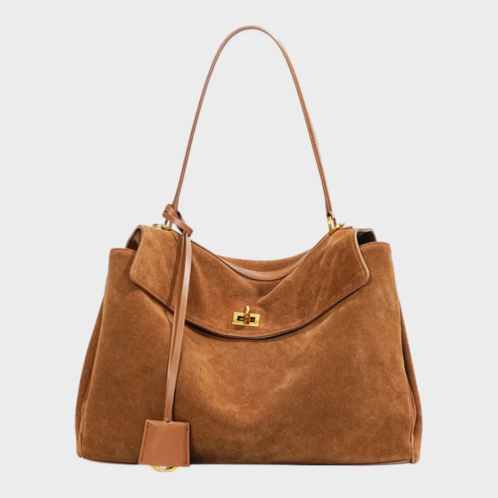 Structured Leather Handbag