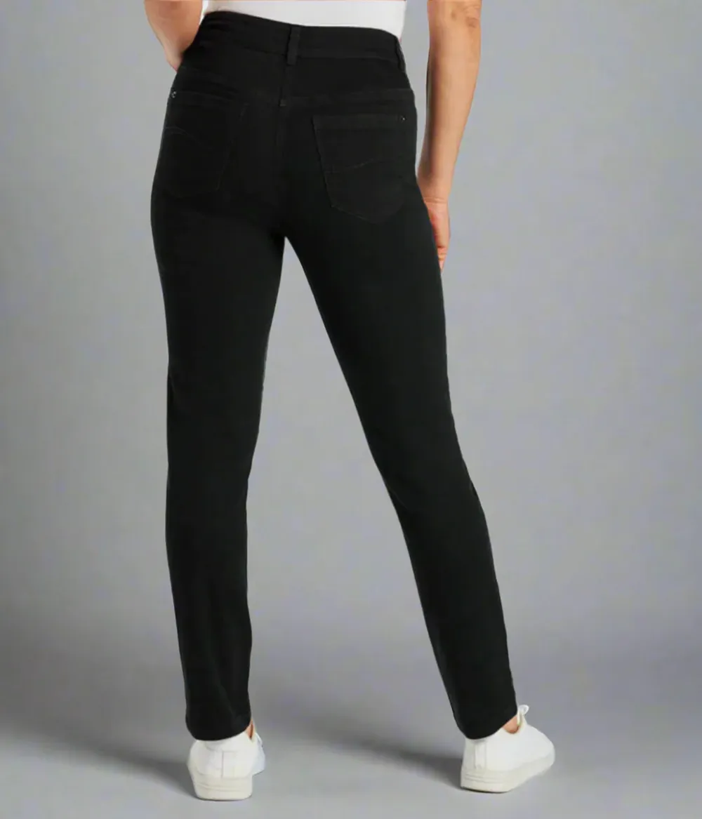 Black Slim Leg Jean