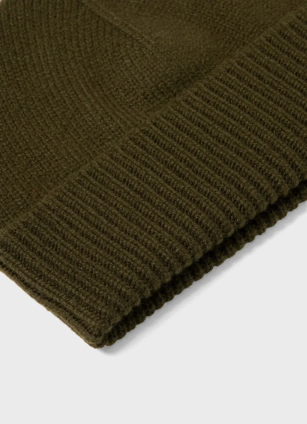 Olive Green Woolen Beanie