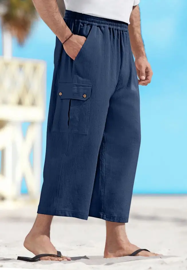 Gauze Cargo Judo Shorts