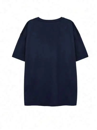 Letter Graphic Oversized Tee