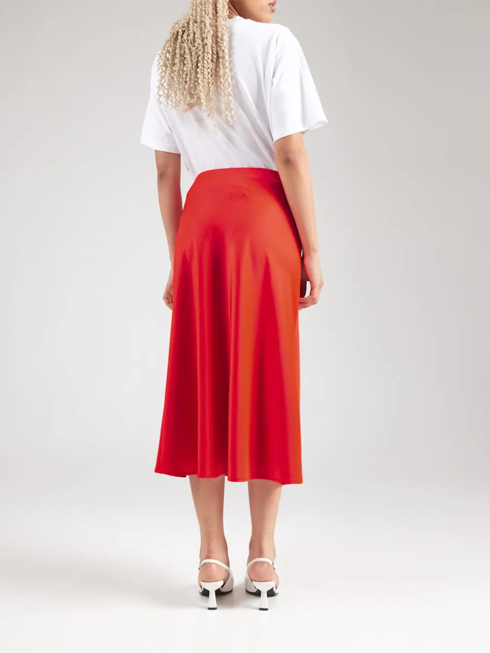 Smooth Fabric Casual Style Skirt