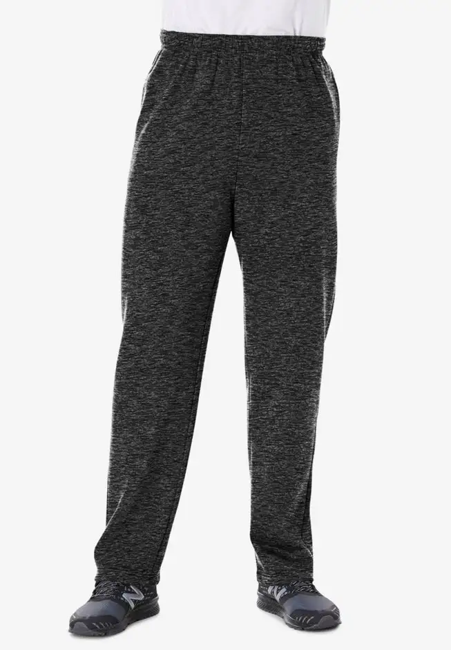 Fleece Open-Bottom Sweatpants