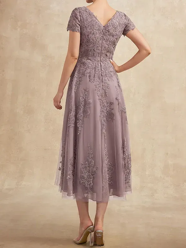 elegant lace temperament temperament women's dress