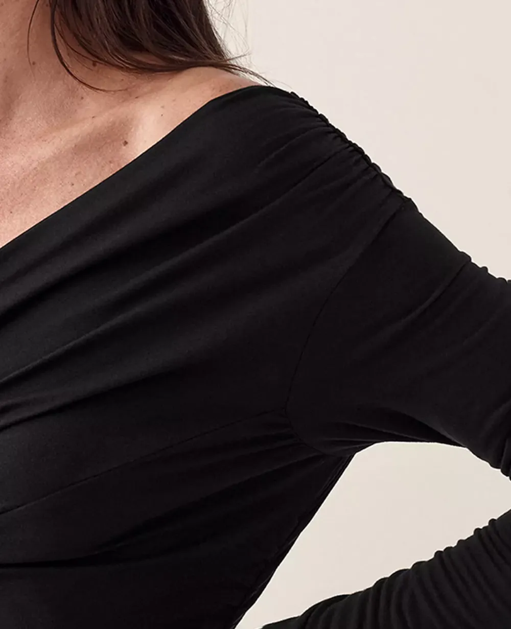Asymmetric Wrap Bodysuit