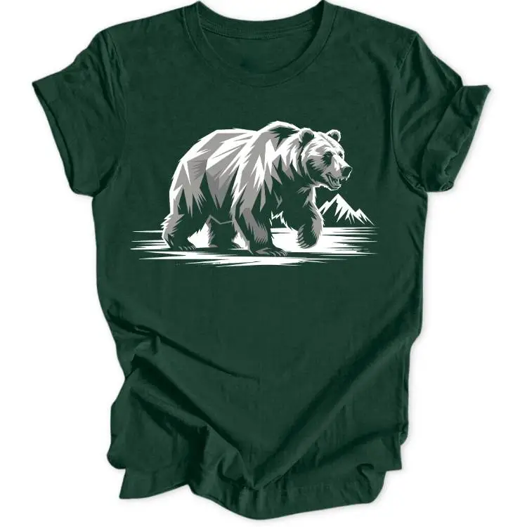 Geometric Bear Unisex T-Shirt
