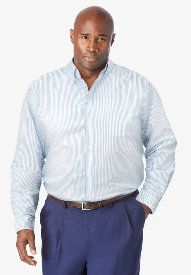 Wrinkle-Free Oxford Dress Shirt