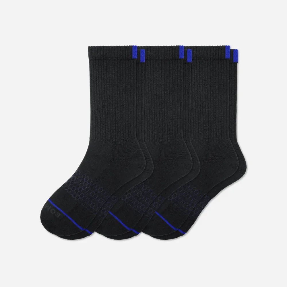 Women's Cashmere Blend Calf Sock 3-Pack Solid