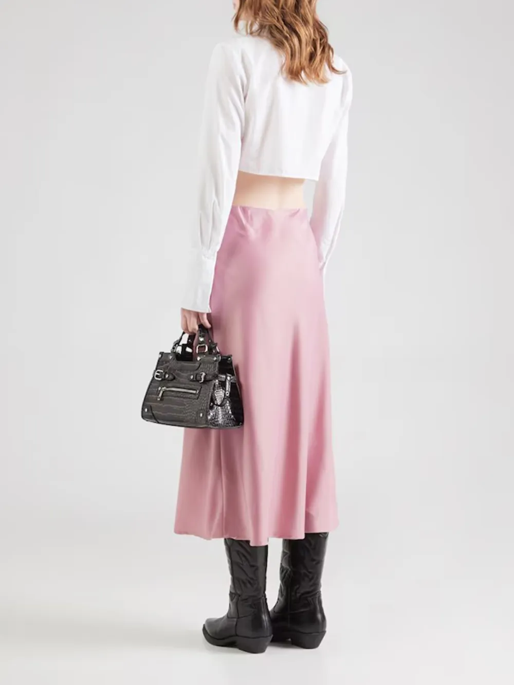 Smooth Fabric Casual Style Skirt