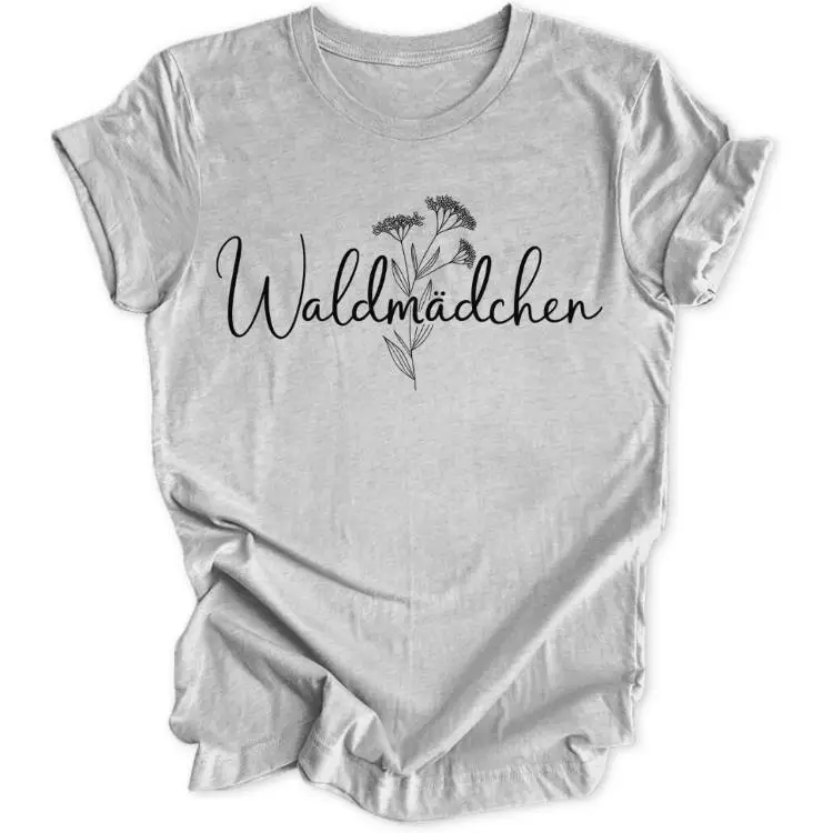 Forest Girl Lineart Unisex T-Shirt