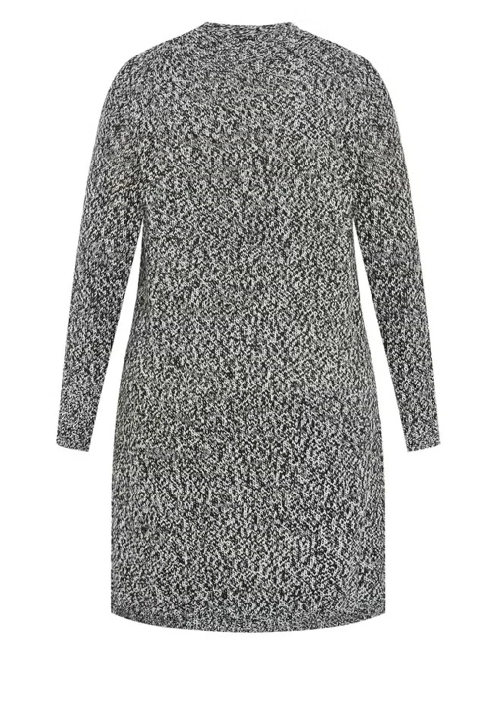 Ribbed Long Sleeved Cardigan