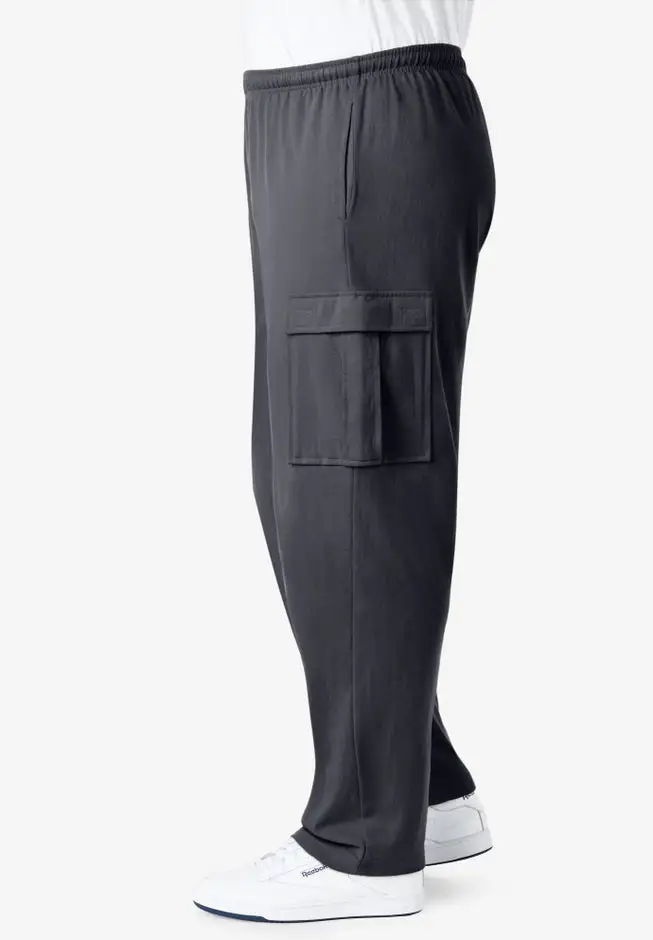 Lightweight Jersey Cargo Sweatpants