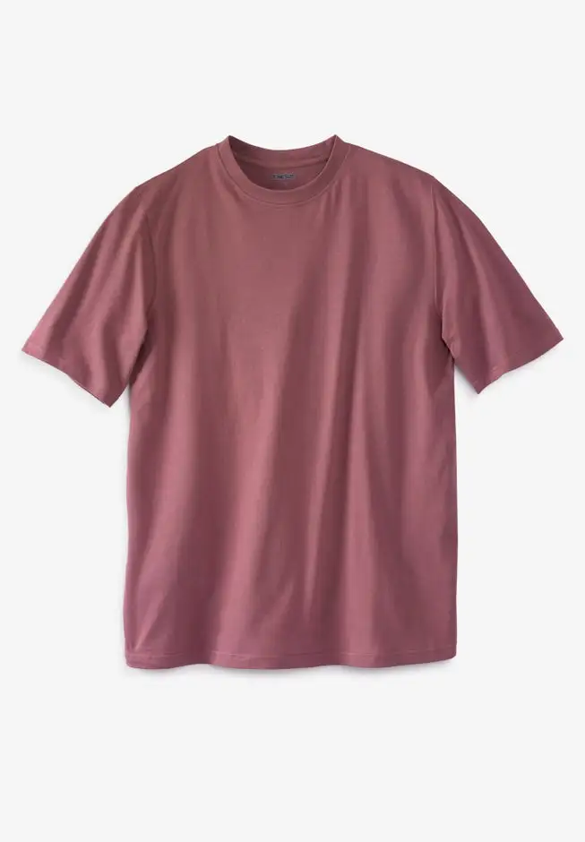 Shrink-Less Lightweight Crewneck T-Shirt