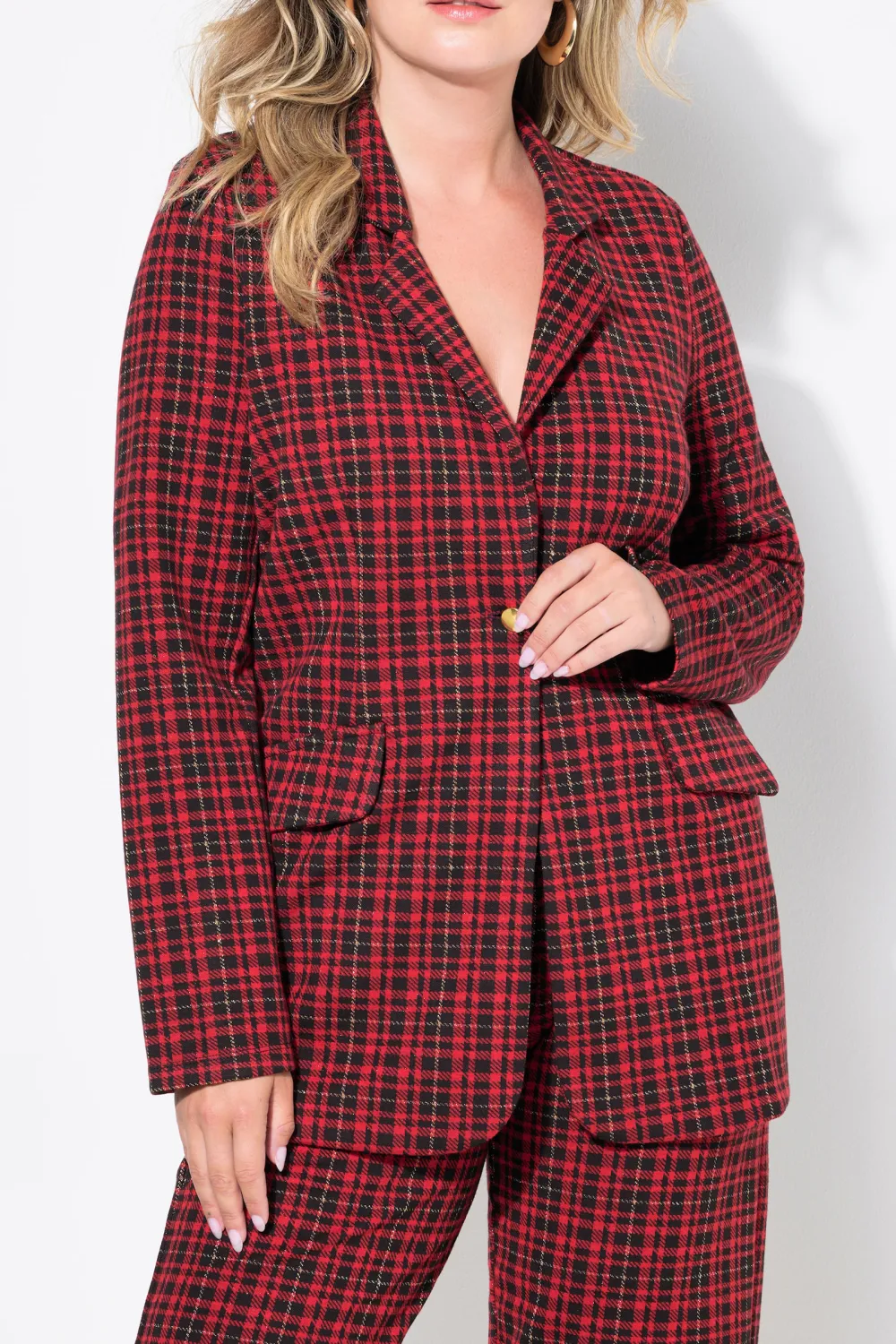 Ladies' Checkered Jacket