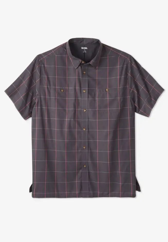 Check Short-Sleeve Sport Shirt