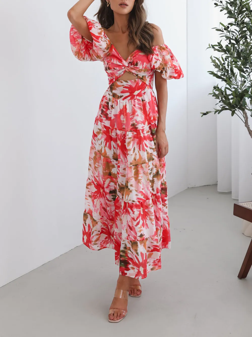 Floral Casual Style Dress