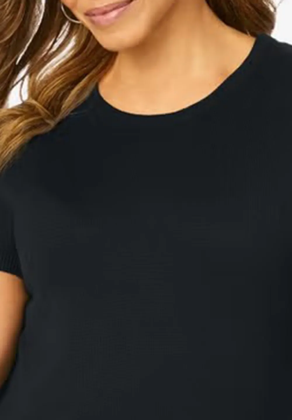 Thin Short Sleeved Sweater