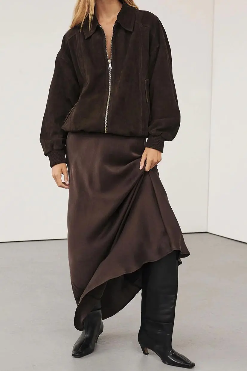 BROWN JACKET