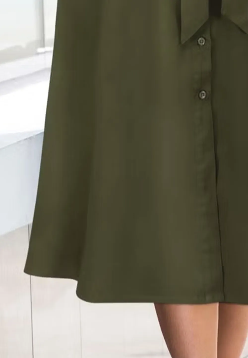 Long Flared Dress