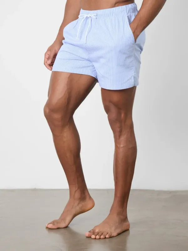 Pale Blue Leisure Daily Swim Short