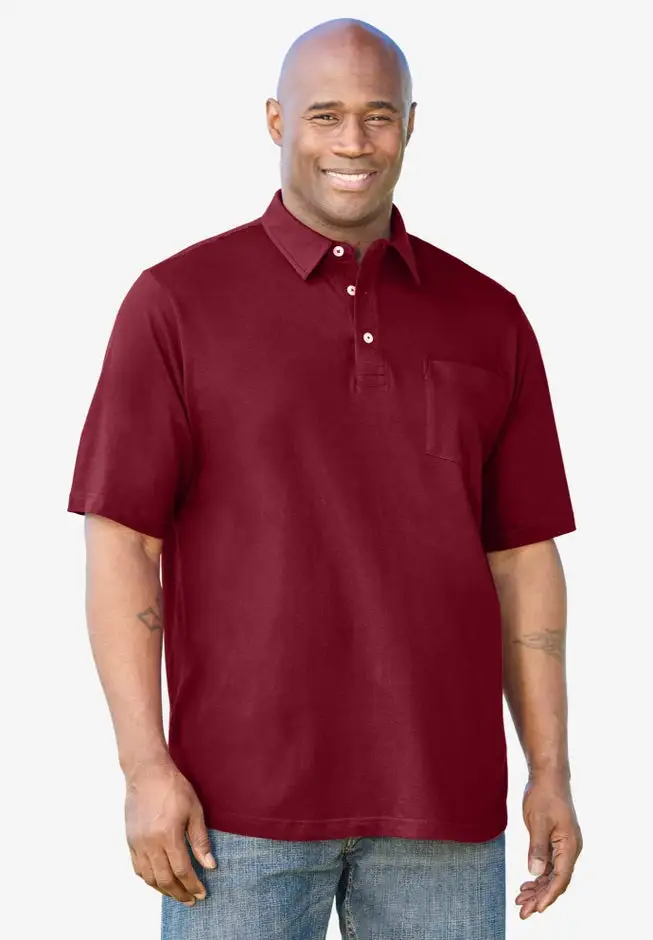 Shrink-Less™ Lightweight Polo