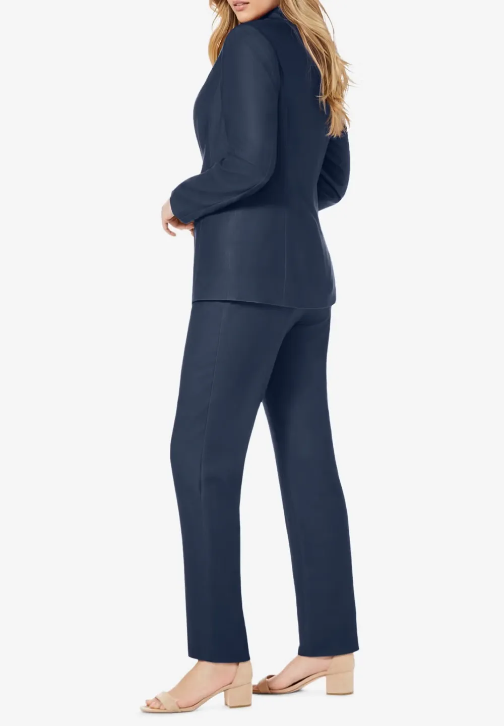 Functional pocket Breasted Pantsuit