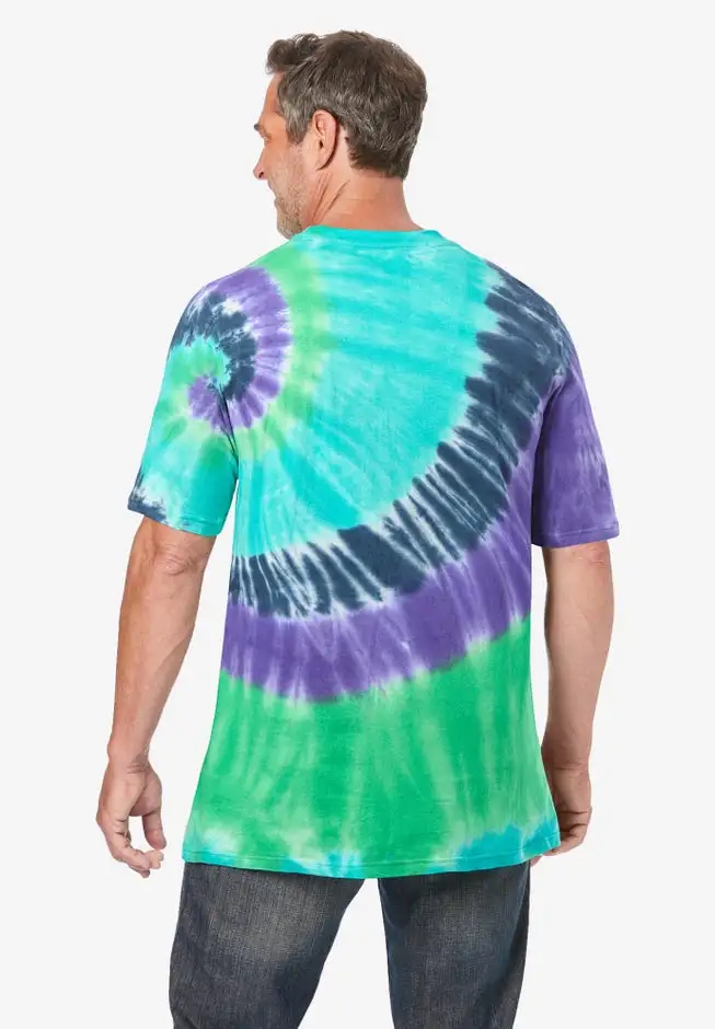 Lightweight Tie-Dye Crewneck Tee