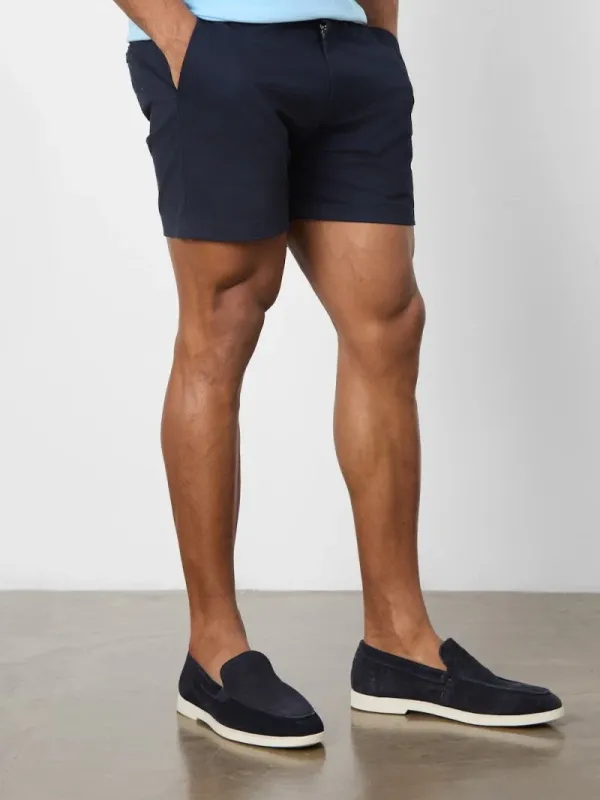 Dark Soft And Comfortable Chino Shorts