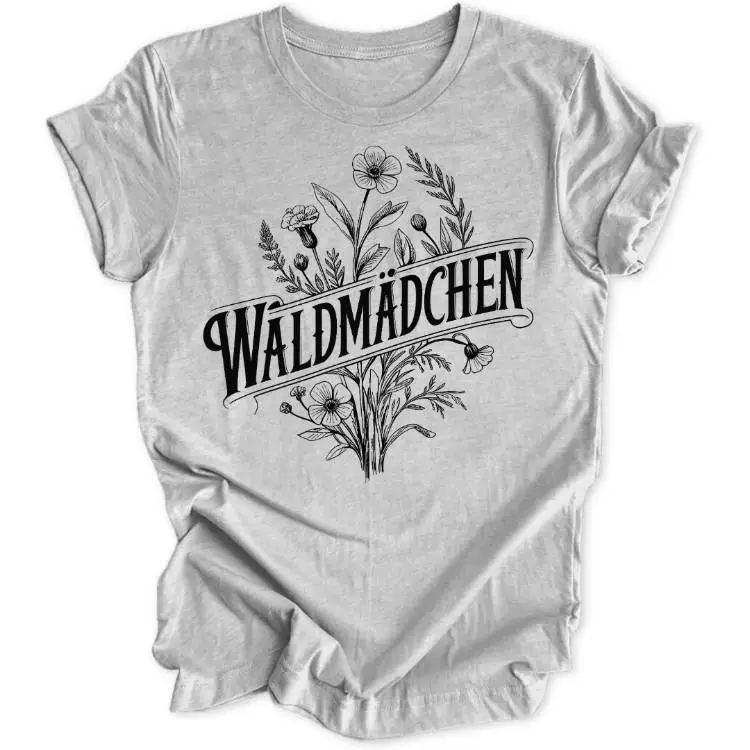 Forest Girl Ostrich Unisex T-Shirt