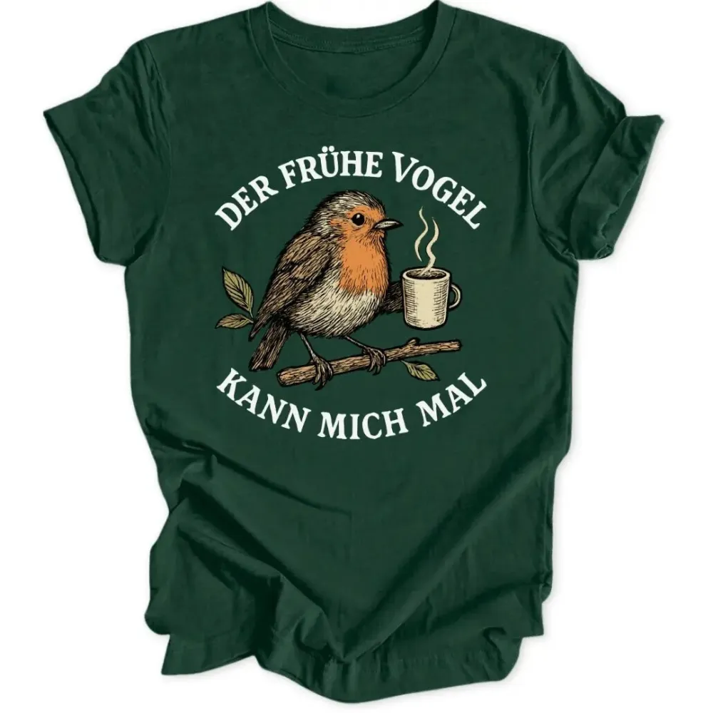 The early bird unisex T-shirt