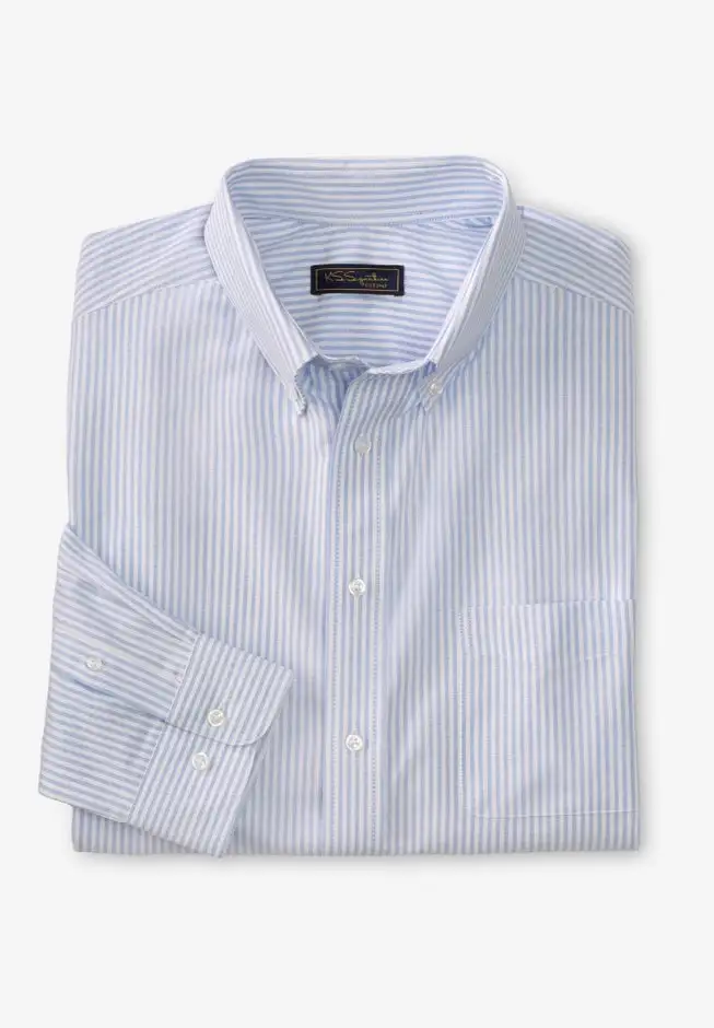Wrinkle-Free Oxford Dress Shirt